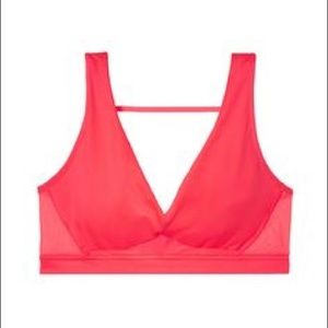 Victoria Sports Double V-neck Body Wick Mesh Bra